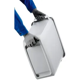 Durable Durabin 60 l grau mit blauem Deckel