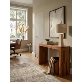 KADIMA DESIGN Konsolentisch Sheesham 115x40x75 braun