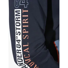 Jan Vanderstorm LINDSEN Sweatjacke Herren Dunkelblau 4XL