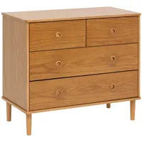 Atmosphera Createur d ́interieur Kommode, Braun, 46x80.5x90 cm, Wohnzimmer,