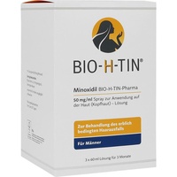 BIO-H-TIN Minoxidil 5% Lösung für Männer 3 x 60