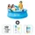 Intex Easy Set Schwimmbecken rund – Wal – 183x51 cm – Zubehör CB73 Blau No Size