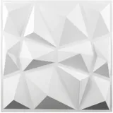 HshDUti 3D Wandpaneele Wandaufkleber Selbstklebend Umweltfreundlich Wasserdicht PVC Wandpaneel Diamant Design Wandaufkleber Dekor für Wand Tür Boden Möbel Schlafzimmer Wohnzimmer Dekoration Glänzend