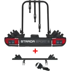 Atera Strada Sport M3 Black Fahradträger   für 3 Räder inkl. Erweiterung für ein...