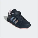 Adidas Grand Court 2.0 Shoes Children Tennisschuhe, AURINK/IRIDESCEN/CLEARPINK, 35 EU