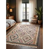 ELLE DECORATION Kelim Parsa Creme multifarben, - Bunt