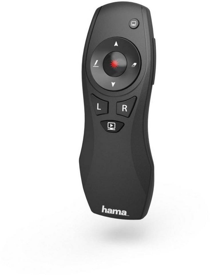 Preisvergleich Produktbild Hama Wireless-Laser-Presenter "" Presenter (inkl. Laserpointer) schwarz