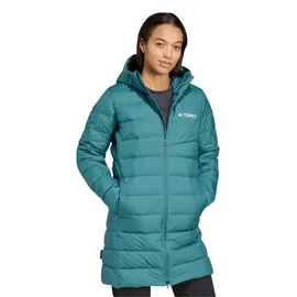adidas Parka Mantel Damen Tealblau S