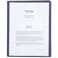 SOENNECKEN Sichtbuch DIN A4 10Hüllen Polypropylen schwarz