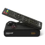 Premium X PremiumX HD 221S FTA Digital SAT Receiver DVB-S2 HDMI SCART USB 12V FullHD – Schwarz
