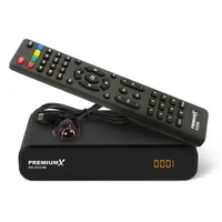 Premium X PremiumX HD 221S FTA Digital SAT Receiver DVB-S2 HDMI SCART USB 12V FullHD – Schwarz