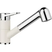 Blanco WEGA-S II Küchenarmatur Softweiß/Chrom