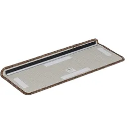Relaxdays Stufenmatte 65 x 24 cm Braun