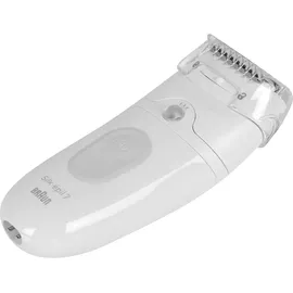 Braun Silk-épil 7 7-041 Epilierer Weiß/Silber
