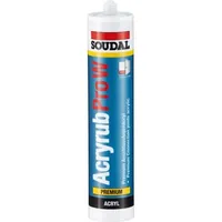 SOUDAL Acryrub Pro-W schwarz, Dichtstoff 310ml