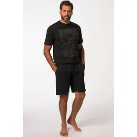 Jp1880 Pyjama grau / schwarz 7XL