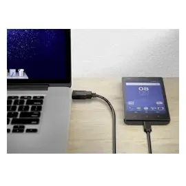 Renkforce USB-Kabel USB 3.2 Gen1 (USB 3.0 / USB 3.1 Gen1) USB-A Stecker, USB-C® Stecker 1.80 m