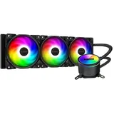 PCCOOLER GI-CX360 AIO CPU Wasserkühler, Schwarz