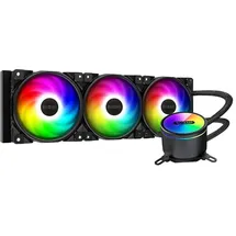 PCCOOLER GI-CX360 AIO CPU Wasserkühler, Schwarz