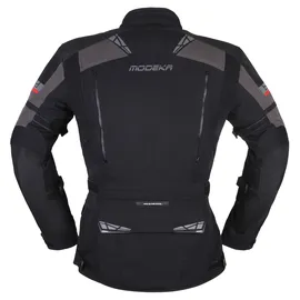 Modeka Panamericana 2 Motorradjacke Schwarz/Dunkelgrau 4XL