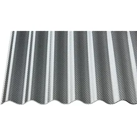 Scobalit Sinus 76/18 Acryl 250 x 104,5 cm 3 mm wabe graphit