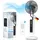 Kesser Frosty Standventilator 0 cm Weiß/Schwarz