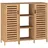 [en.casa] Hakseri Beistellschrank 87x99x33 cm Bambus Natur/beige
