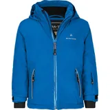 Bergson Regenjacke FRODO Kinder Skijacke, perfekt für kleine Wintersportler!, Normalgrößen, bl blau 92