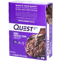 Quest Nutrition Double Chocolate Chunk Riegel 12 x 60 g