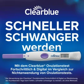 WICK Clearblue Ovulation u.Schwangerschaftstest Kombip. 12 St