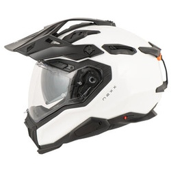 Nexx X-WED 3 Plain Endurohelm weiß, M