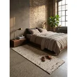 KADIMA DESIGN Läufer Wollmischung Natur 80 x 300 cm - ELIN Kadima Design