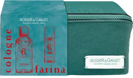 Roger&Gallet Kulturtasche Jean Marie Farina Eau De Cologne 100ml + Deodorant 50g Gratis 1 Set