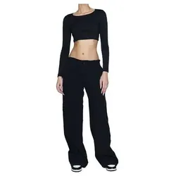 Sixth June Cargohose Workwear Utility Black S