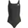 adidas V-Back Swimsuit Kids Schwarz 152