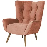 Soho Polstersessel Jolyn ¦ rosa/pink ¦ Maße (cm): B: 87 H: 100 T: 86.0