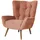 Soho Polstersessel Jolyn ¦ rosa/pink ¦ Maße (cm): B: 87 H: 100 T: 86.0