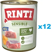 Rinti Sensible Pute & Karotte 24 x 800 g