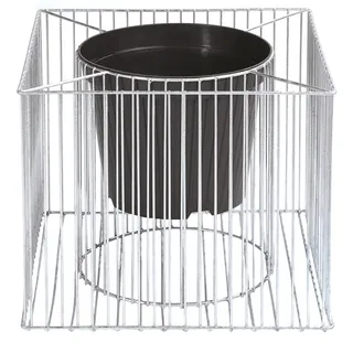 Wilk Gabionen-Pflanzgefäß Futura M 40 cm x 40 cm Feuerverzinkt