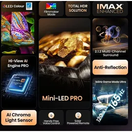 Hisense 55U7Q PRO 55 Zoll MiniLED ULED 4K Smart TV