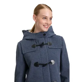 GIL BRET Dufflecoat mit Kapuze in Dress Blues | Gr. 44,