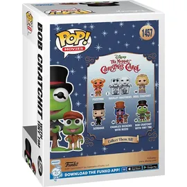 Funko, LLC The Muppets Christmas Carol - Kermit mit Tiny Tim 9 cm