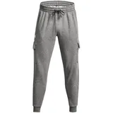 Under Armour Rival Fleece Cargohose Herren 026 castlerock light heather/white XL