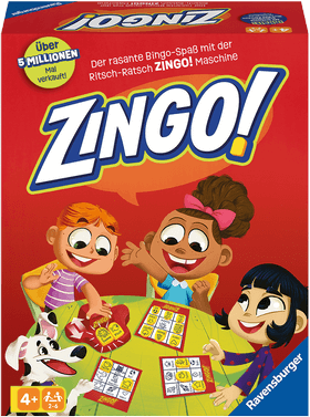 Zingo! - Der rasante Bingo-Spaß mit der Ritsch-Ratsch ZINGO! Maschine