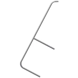 Zarges Handlauf 4-6 Stufen für Podesttreppe