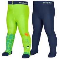 Playshoes Strumpfhose Krokodil 2er Set 50/56