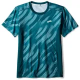 Brooks Herren Atmosphere Short Sleeve 3.0 blau