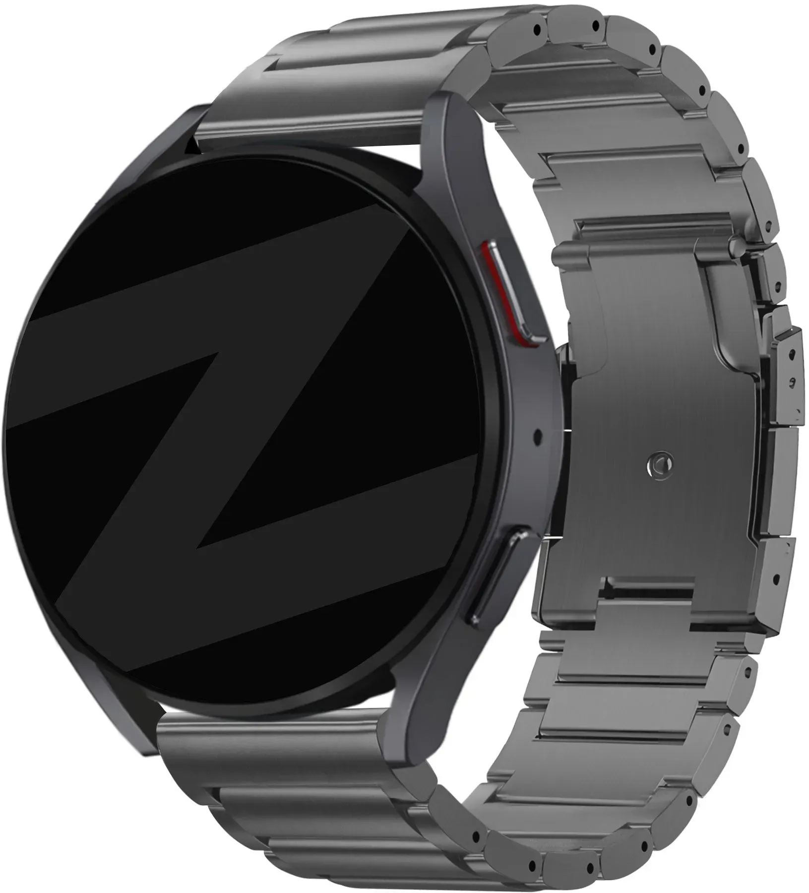 Bandz Noise Noisefit Halo Armband Titan für Noise Noisefit Halo - Graphit - Butterfly-Verschluss