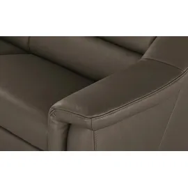 HIMOLLA Ledersofa 1501 ¦ braun ¦ Maße (cm): B: 202 H: 84 T: 106.0