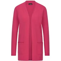 GOLDNER Elegante Strickjacke mit Kaschmir Rosa 48